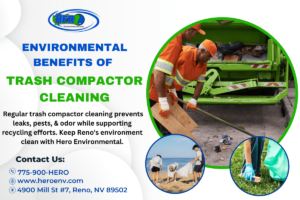 Trash Compactor Cleaning Service in Reno